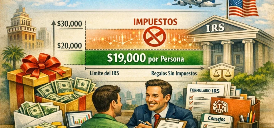 El regalar dinero en EE.UU.: cómo aprovechar el límite del IRS